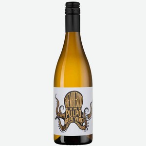 Вино Bienbebido Pulpo белое полусухое 11 % алк., Испания, 0,75 л