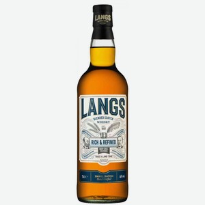 Виски Langs Rich & Refined 46 % алк., Шотландия, 0,7 л