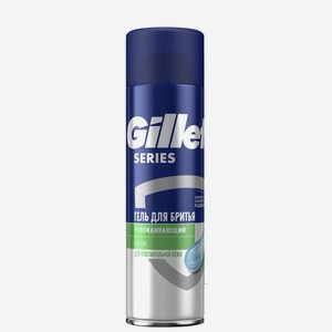 GILLETTE гель для бритья увлажнение/для чувствительной кожи, 200мл