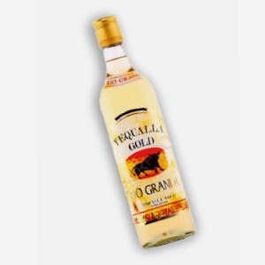 Спиртной напиток  Текуала Рио Гранде , голд, 38%, 0,7 л