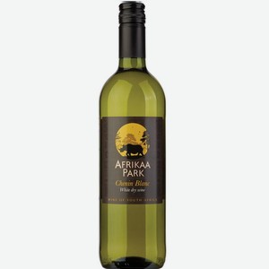 Вино Африка Парк Шенен Блан столовое,ординарное, сухое, белое 0,75л 13%