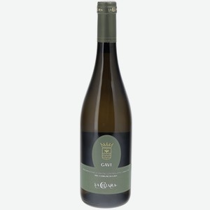 Вино Гави дель Комуне ди Гави. Ла Кьяра, белое сухое, 12.5%, 0.75л, Италия