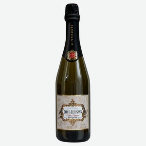 Игристое вино «Санктъ-Петербургъ Традиционное» белое полусладкое Россия, 0,75 л