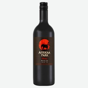 Вино Afrikaa Park Shiraz красное сухое ЮАР, 0,75 л