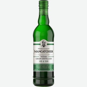 Виски Mancatcher зерновой 40% 0.5л