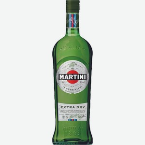 Напиток винный Вермут Martini Extra Dry 11% 1л