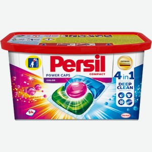 Капсулы для стирки Persil Power Caps 4in1 Color, 14 шт.