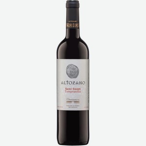 Вино Altozano Tempranillo красное полусладкое 12% 750мл
