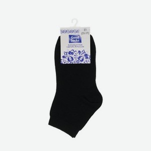 Женские укороченные носки Good Socks С444 Черный р.23