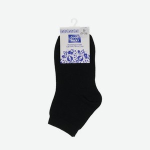 Женские укороченные носки Good Socks C444 Черный р.25