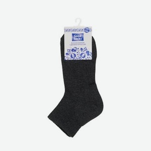Женские укороченные носки Good Socks C1218 Серый р.23-25