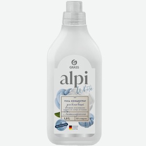 Концентрированное жидкое средство для стирки белого белья Alpi White 1,8 л