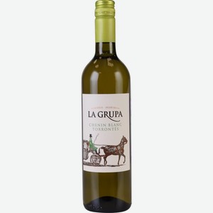 Вино LA GRUPA Шенен Блан Торронтес Мендоса орд. бел. сух., Аргентина, 0.75 L