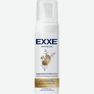 Мицеллярная пенка-мусс для умывания Exxe для всех типов кожи 150мл