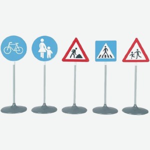 Набор дорожных знаков Klein 5 штук