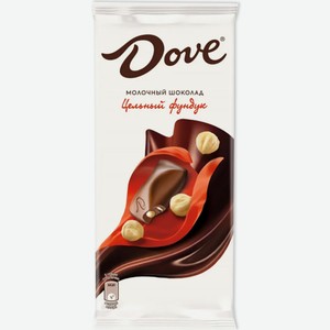 Шоколад 90 г Dove молочный Шоколад цельный фунук м/уп