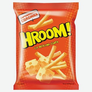 Чипсы Hroom картоф. Сыр 50г