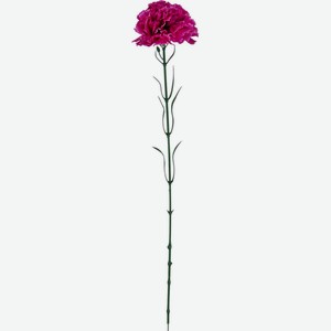 Цветок искусственный Гвоздика цвет: теплый сиреневый, 28 см