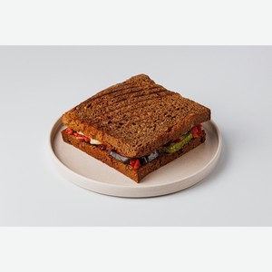 Сэндвич с овощами гриль, сулугуни и соусом песто, кафе 245 г