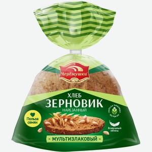Хлеб Черемушки Зерновик ржано-пшеничный нарезной, 460г Россия