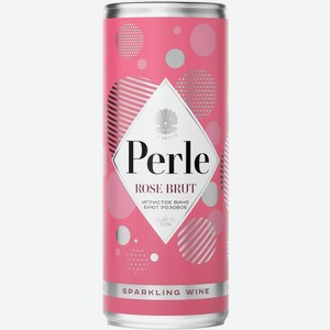 Вино игристое La Petit Perle брют розовое 11.5% 250мл