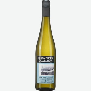 Вино Sommelier s Collection Рислинг белое полусухое 12% 0.75л