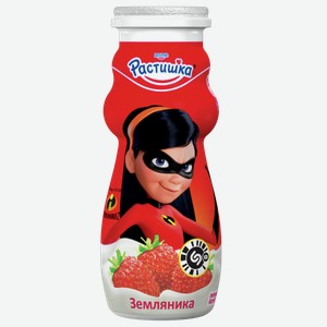 Йогурт питьевой РАСТИШКА земляника, 1.6%, 0.09кг