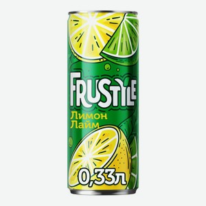 Напиток газированный Фрустайл Лимон-Лайм 0,33л