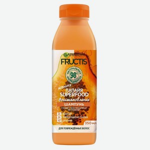 Шампунь Garnier Fructis  Superfood Восстановление папайя, 350 мл