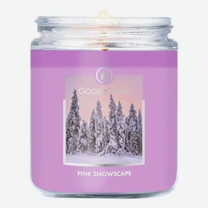 Ароматическая свеча Pink Snowscape (Розовый cнежный пейзаж): свеча 198г