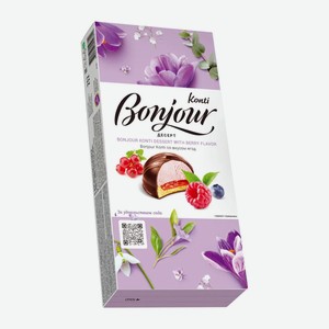 Десерт Бонжур со вкусом ягод 232г