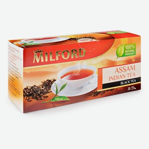 Чай черный Milford Ассам, 2 г х 20 шт