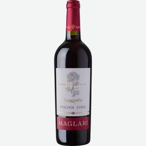 Вино Maglari красное сухое 11.5% 0.75л