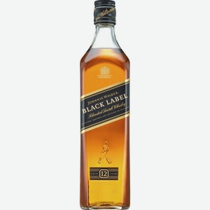Виски Johnnie Walker Black Label 12-летний 40% 0.7л