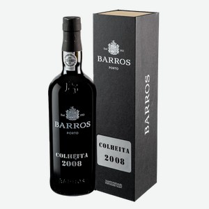 Портвейн Barros Colheita в подарочной упаковке 0.75 л.
