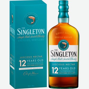 Виски SINGLETON 12 лет шотландский односолодовый алк.40% п/у, Великобритания, 0.7 L