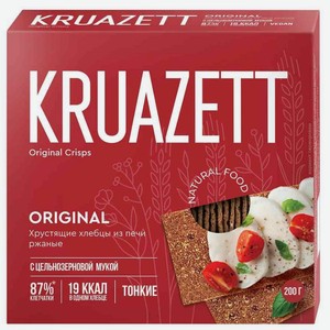 Хлебцы Kruazett тонкие ржаные