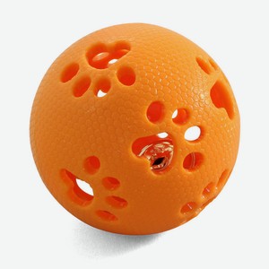 Triol мяч-лапки, игрушка с колокольчиком из термопластика, Ø 8см (97 г)
