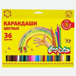 Набор карандашей Каляка-Маляка 36цветов ККМ36