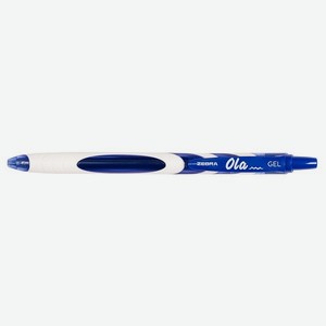 Ручка гелевая ZEBRA Ola автоматическая Синяя 1154862