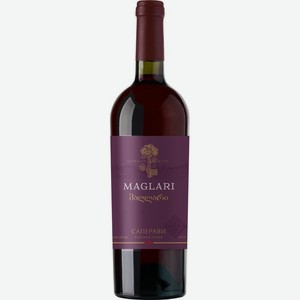 Вино Maglari Саперави красное сухое 11.5% 0.75л