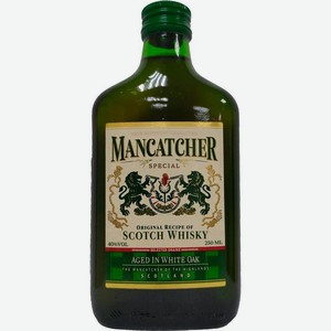 Виски Mancather зерновой 4-летний 40% 0.1л