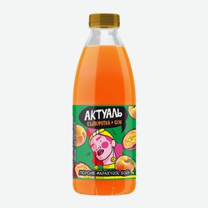 Напиток сывороточный  Актуаль  персик/маракуйя 930г БЗМЖ