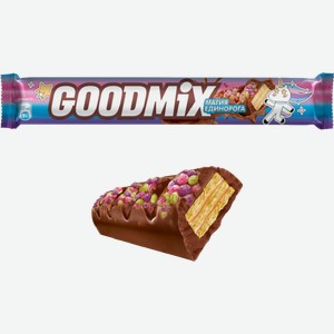 Батончик шоколадный Goodmix Малина-Пломбир, 46 г