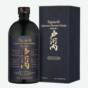 Виски Togouchi Aged 15 Years 0.7 л.