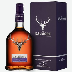Виски Dalmore 12 years Sherry Cask в подарочной упаковке 0.7 л.