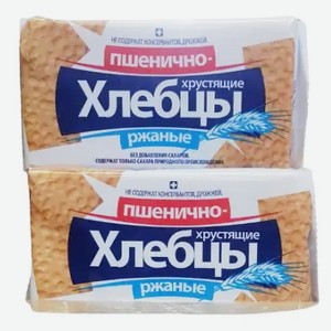 Хлебцы хрустящие пшенично ржаные 70гр Елизавета