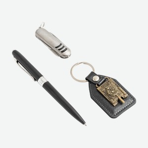 Набор подарочный, Men s Direction: ручка, брелок, многофункциональный нож