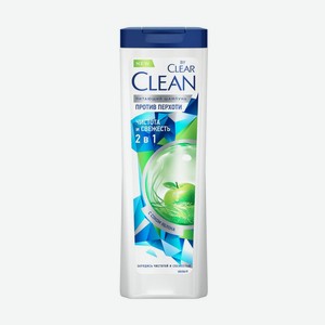 Шампунь для волос  Clean by Clear  2 в 1, против перхоти, 365 мл, в ассортименте