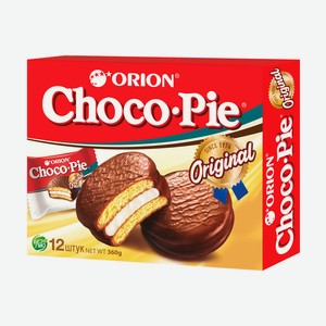 Кондитерское изделие  Choco Pie , Orion, 360 г